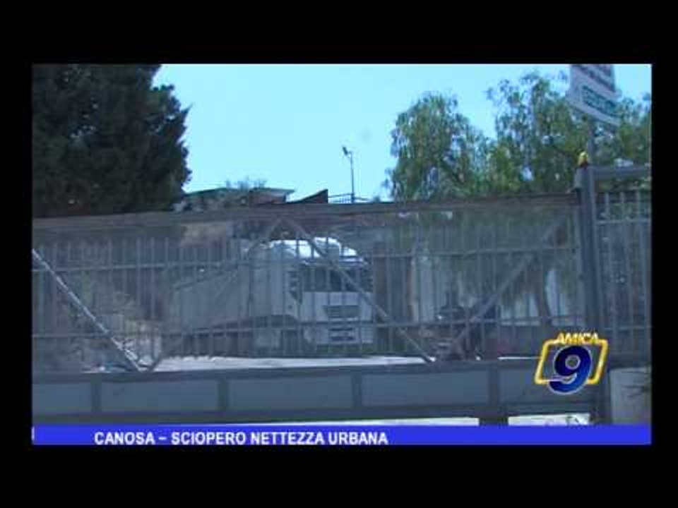 Canosa | Sciopero nettezza urbana