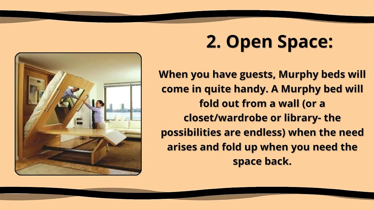 4 Benefits of Choosing a Murphy Bed