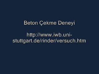 Beton Çekme Deneyi