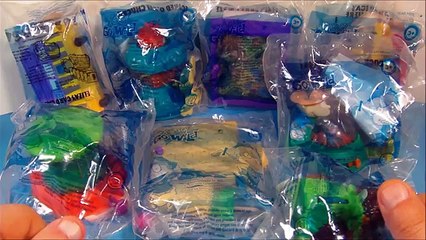 RUGRATS GO WILD THE MOVIE 2003 BURGER KING BIG KIDS MEAL TOY COLLECTION VIDEO REVIEW
