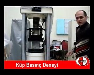Beton Küp Basınç Deneyi