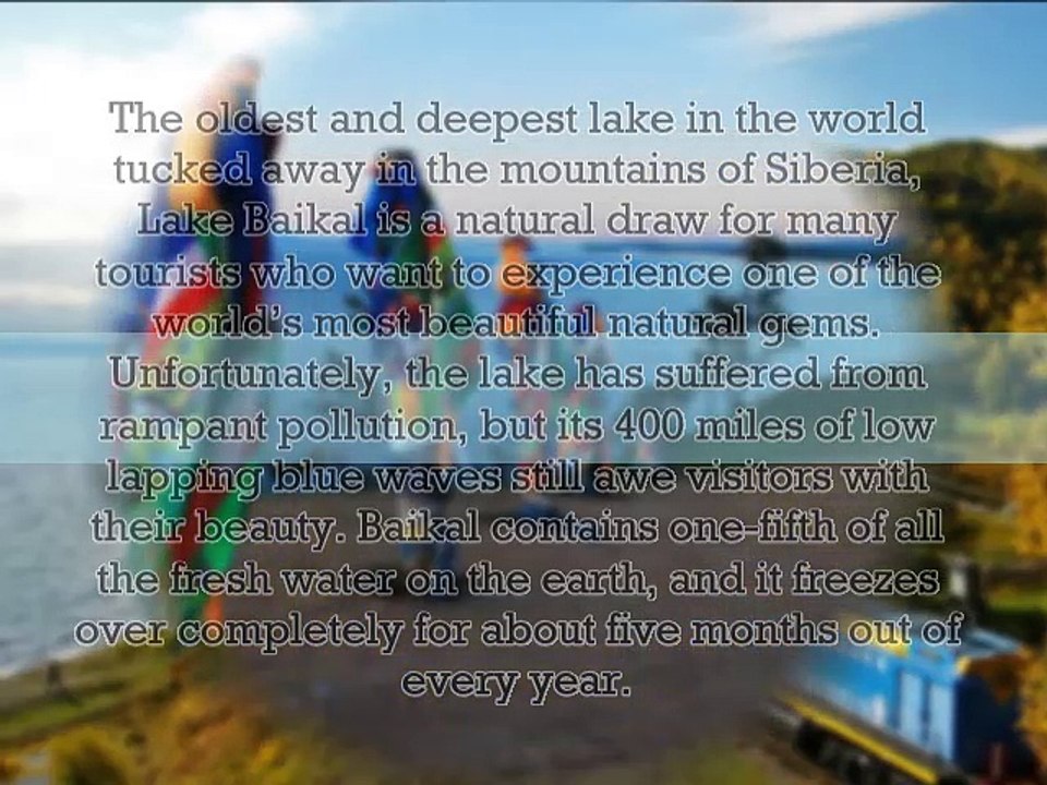 Train Travel in Russia  Stop At IrkutskLake Baikal and Vladivostok