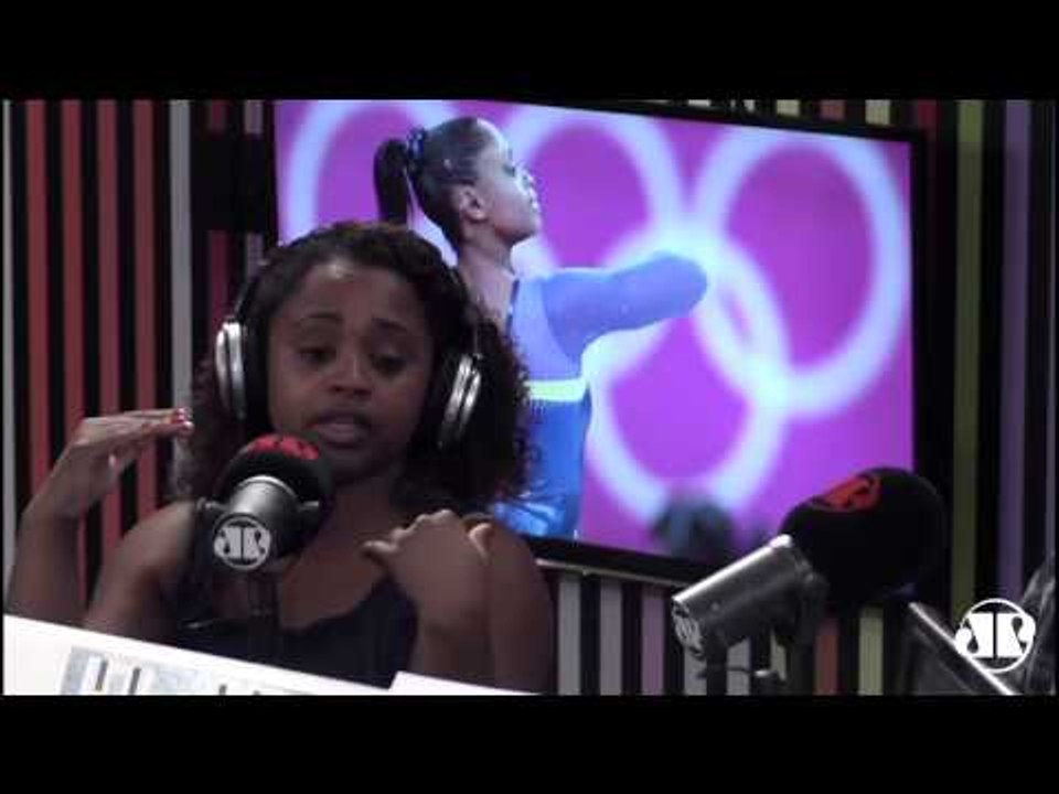 Daiane dos Santos discorda do mito de que ginástica deforma o corpo