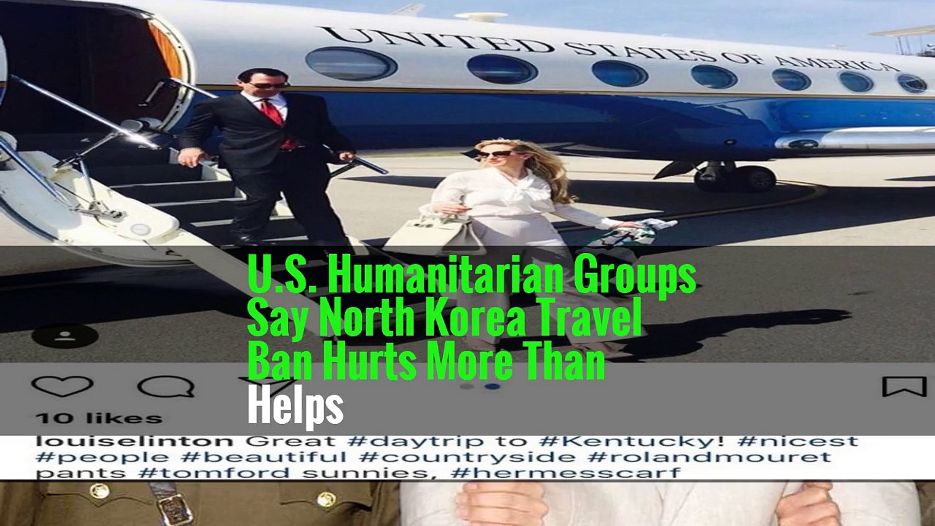 ⁣U.S. Humanitarian Groups Say North Korea Travel Ban Hurts More Than Helps