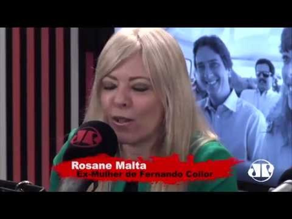 Rosane responde: Pedro Collor derrubou o irmão Fernando Collor da presidência da república/Jovem Pan