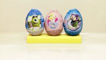 8 Kinder Surprise Eggs TOY STORY Monsters University DISNEY PRINCESS Angry Birds Easter Pi