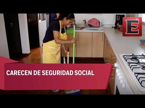 Trabajadoras domésticas sin remuneraciones económicas