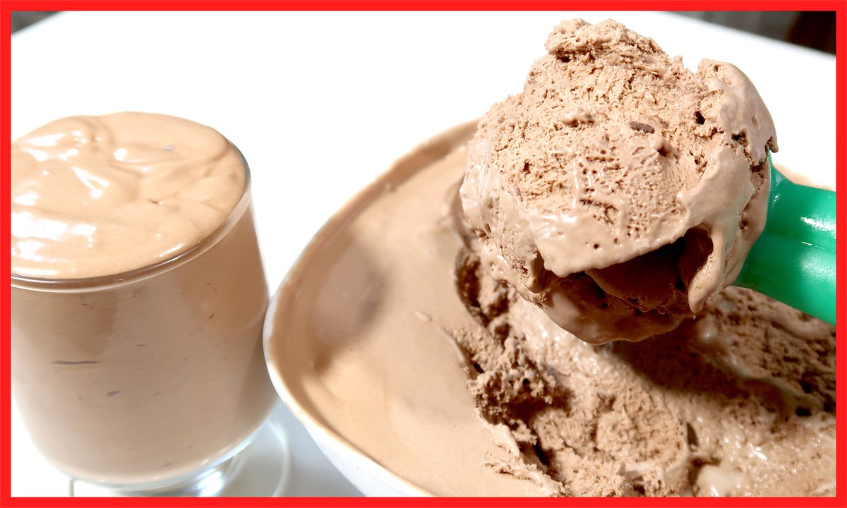 Sorvete e  Mousse de Nutella com 2 Ingredientes