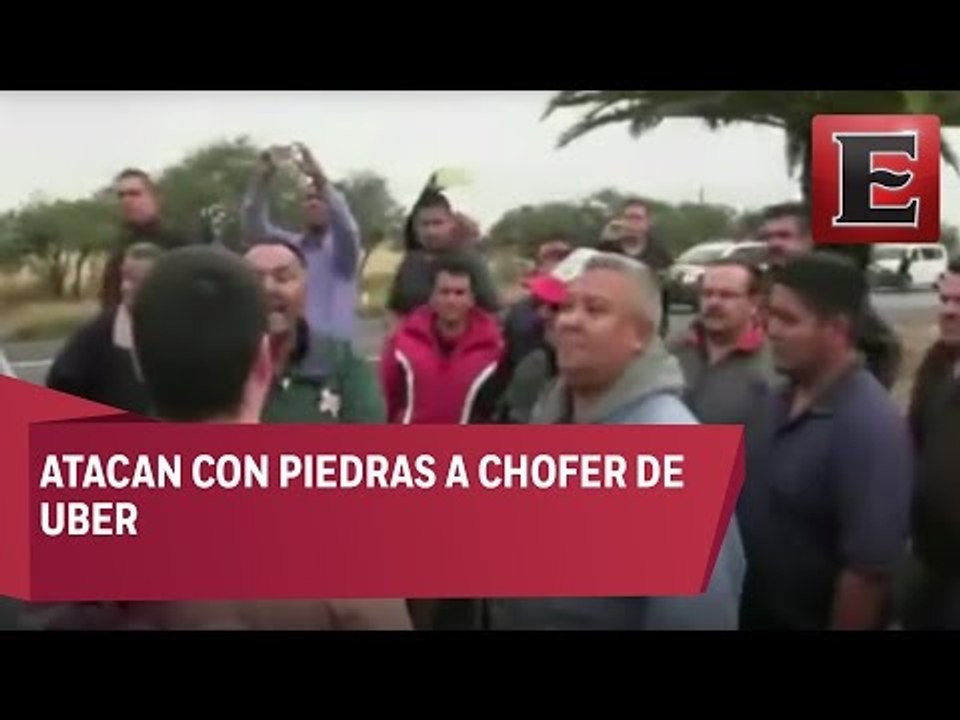 Taxistas se enfrentan contra choferes de Uber en Aguascalientes
