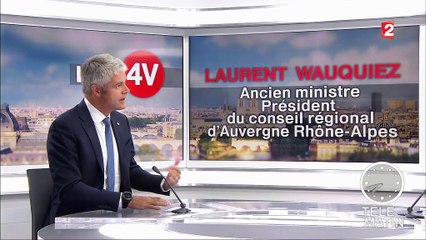 Les 4 Vérités - "Je veux faire renaître un espoir à droite", assure Laurent Wauquiez