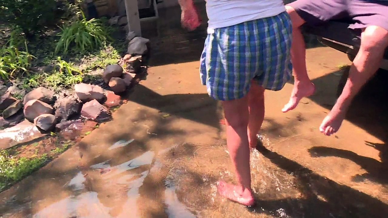 Wir bleiben! Texaner sperren sich gegen Evakuierung