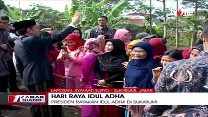 Ini Agenda Presiden Jokowi di Sukabumi pada Hari Raya Idul Adha