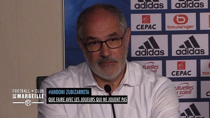 Zubizarrreta et les possibles départs