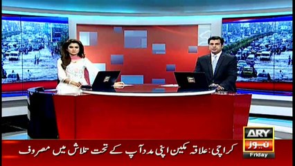 Water level rises in Malir Dam due to heavy rain