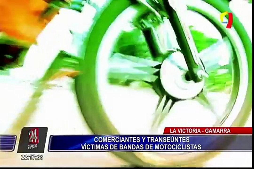 Transeúntes exigen mayor seguridad en Gamarra por constantes robos en motocicletas