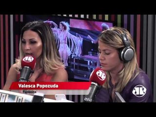 “Elas querem me derrubar?...não sei”, diz Valesca sobre Anitta e Ludmila / Pânico / JP