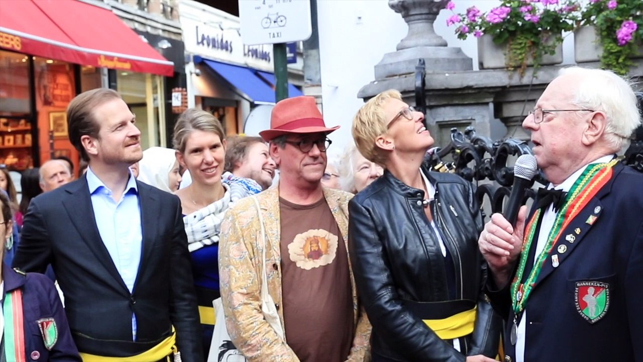 Manneken-Pis et Gaston Lagaffe