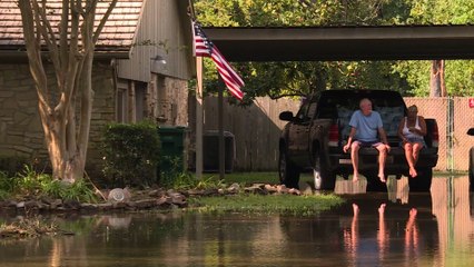 Des Texans ont préféré rester chez eux