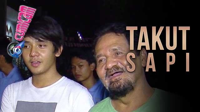 Disuruh Pegang Sapi Kurbannya, Arbani Yasiz Gemetar - Cumicam 01 September 2017