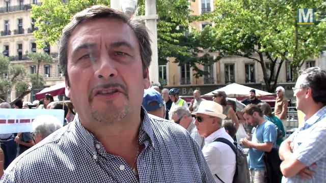 Rassemblement devant la Préfecture pour la préservation des vestiges antiques de la Corderie