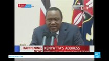 Kenya President Uhuru Kenyatta: 