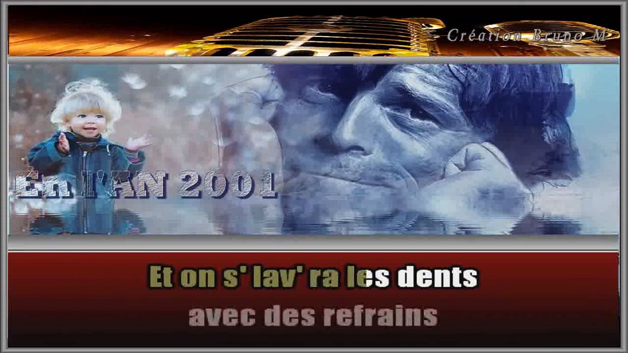 Pierre Bachelet - En l'an 2001 KARAOKE / INSTRUMENTAL