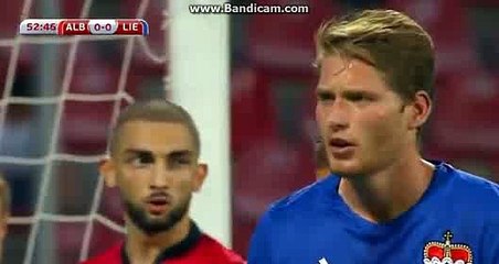 Odise Roshi Goal HD - Albania 1-0 Liechtenstein - 02.09.2017 HD