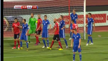Odise Roshi Goal HD - Albania 1-0 Liechtenstein 02.09.2017