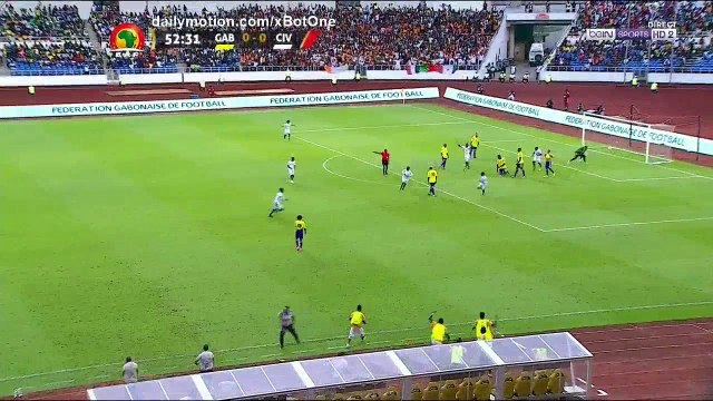 Max Gradel Goal HD - Gabon 0 - 1 Ivory Coast - 02.09.2017 (Full Replay)