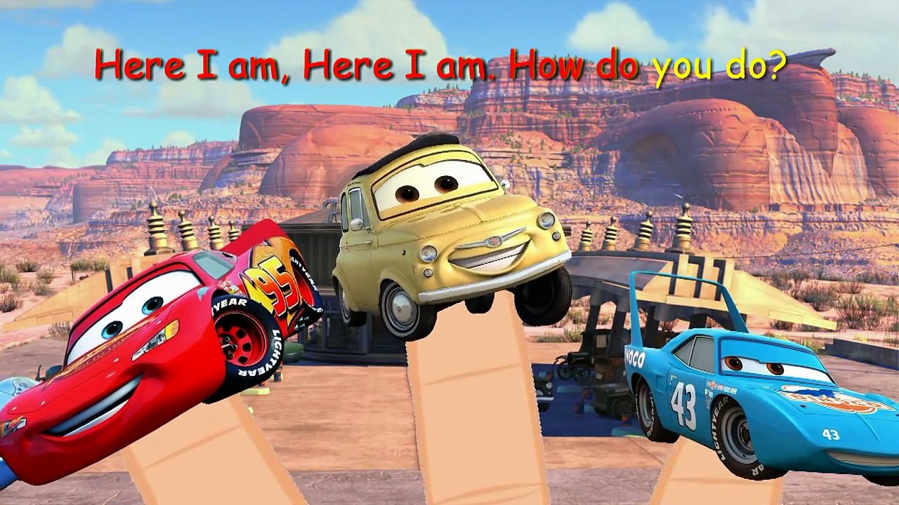 Voiture la famille doigt Beaucoup plus garderie rimes chansons Disney |