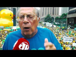 "Não há outro caminho para o Brasil", afirma Reale Jr. sobre impeachment