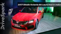 2017 Skoda Octavia RS Launched In India - DriveSpark