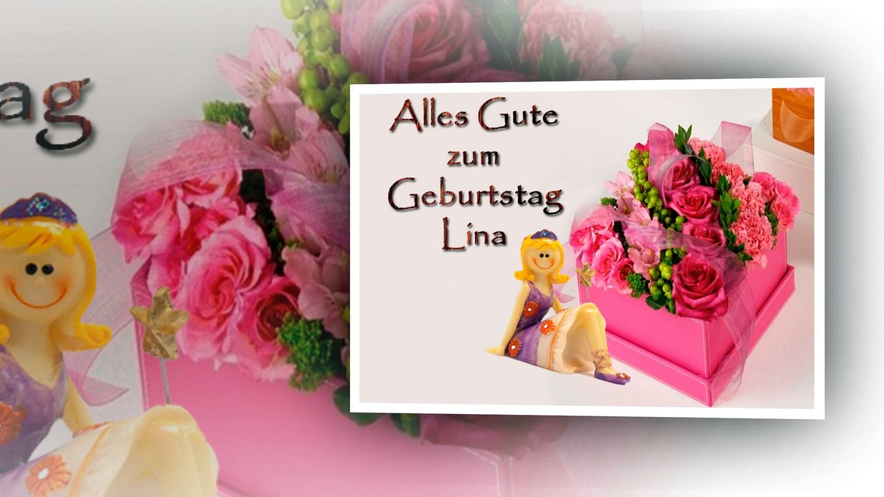 Alles Gute zum Geburtstag Lina