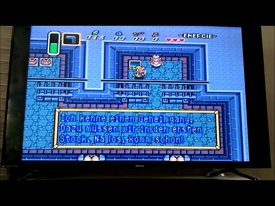Zelda A Link to the Past Teil 2 - original auf SNES Konsole gespielt / Super Nintendo
