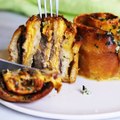 These Roast Beef Cheddar Muffins are the perfect... - Kevin Is Cooking