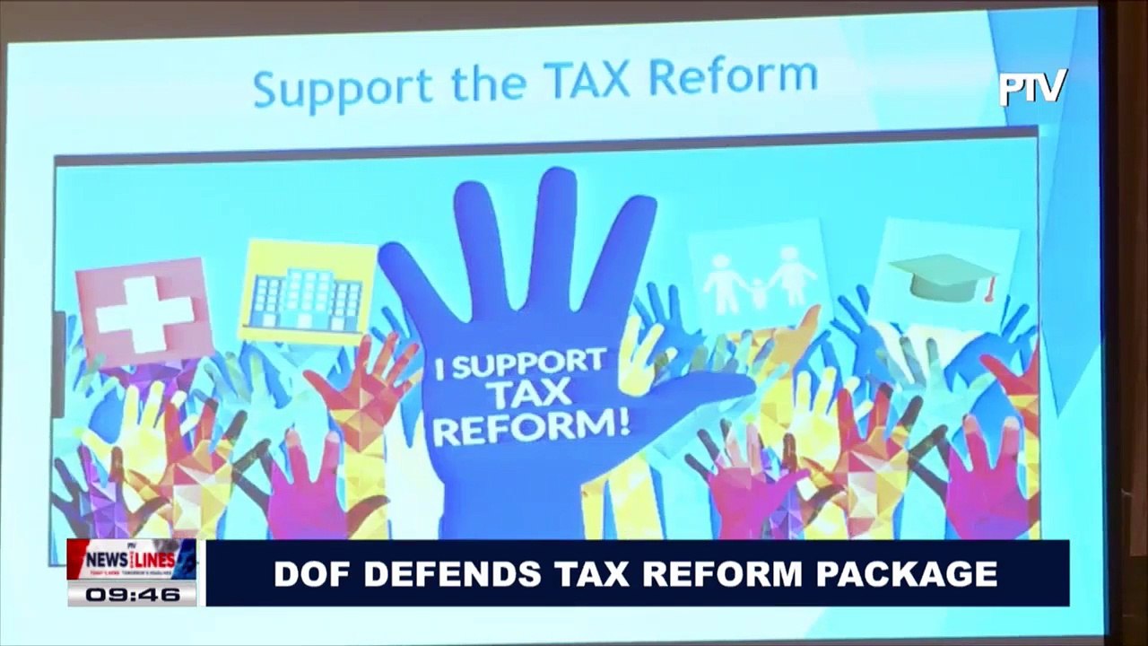 DOF defends Tax Reform Package