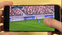 PES 2017 Pro Evolution Soccer Samsung Galaxy S8 Gameplay Review