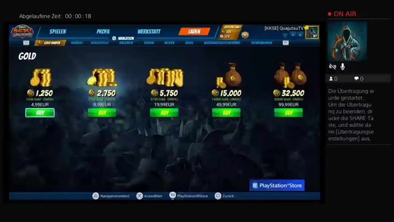 Ps4-live-Übertragung von quajutsutv (2)