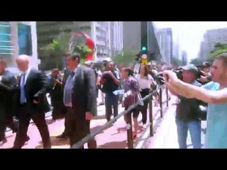 Secretário de Segurança é expulso de manifestação na Av. Paulista