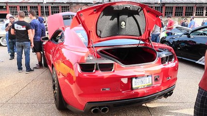 Revving A Straight Piped Camaro ZL1 In Public Is NEVER A Good Idea!!