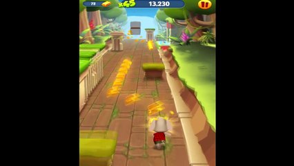 ★ ❤ ★ de dibujos animados sobre un gato de dibujos animados para ejecutar Angela oro sobre un gato de dibujos animados juego de dibujos animados, etc.