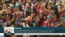Caravana de Lula continúa su recorrido por el noreste de Brasil