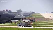 USAF Heavy B-2 Spirit Stealth Bomber, B-1 & B-52 Strategic Bombers Massive Show Of Force F