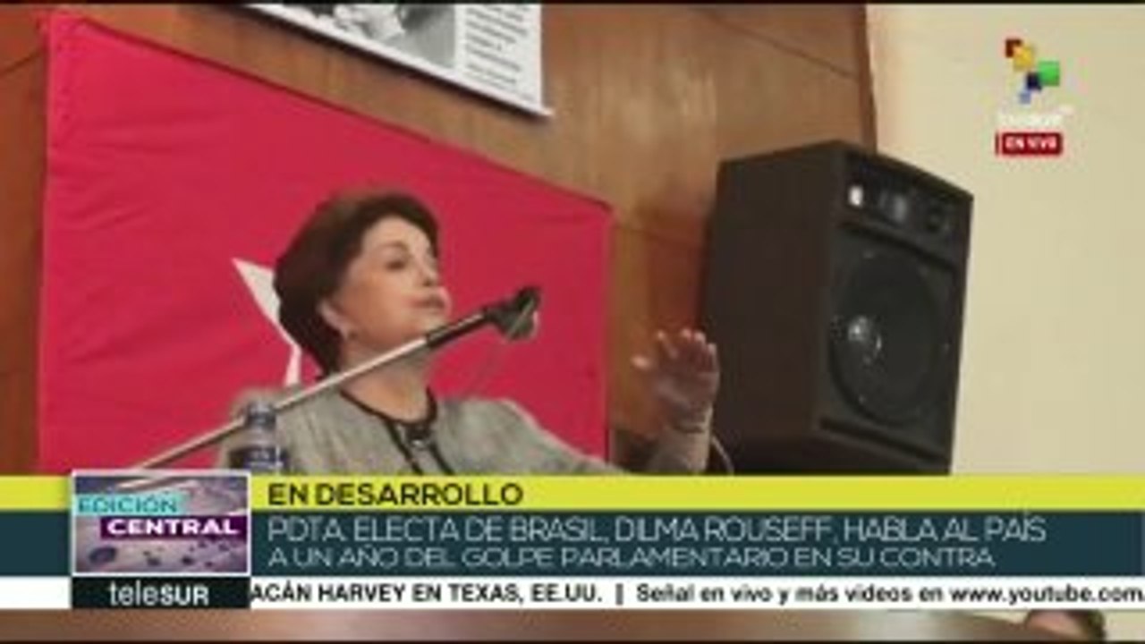 Rousseff: La evasión fiscal es imperdonable en este país