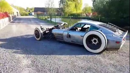 Datsun 240Z RatRod With a V8 LS1 Engine