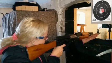 G.S.G. AK-47 CO2 Kalashnikov .177 4,5mm BB (China Yunker) Review / Test (german/deutsch)