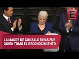 Entrega de la medalla Belisario Domínguez a Gonzalo Rivas (2)