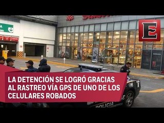 Capturan a tres menores por asalto a Sanborns de avenida Conscripto