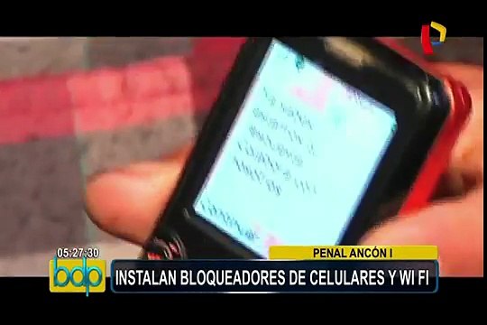 Marisol Pérez Tello supervisó funcionamiento de bloqueadores de celulares en penal Ancón I