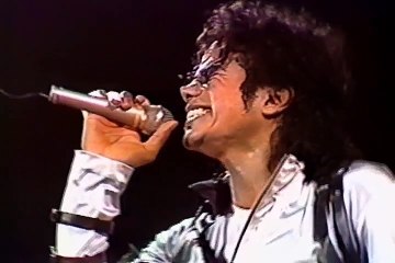 Michael Jackson's vocal intermission on the BAD tour 1988